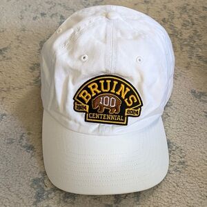 Bruins Centennial White Cap